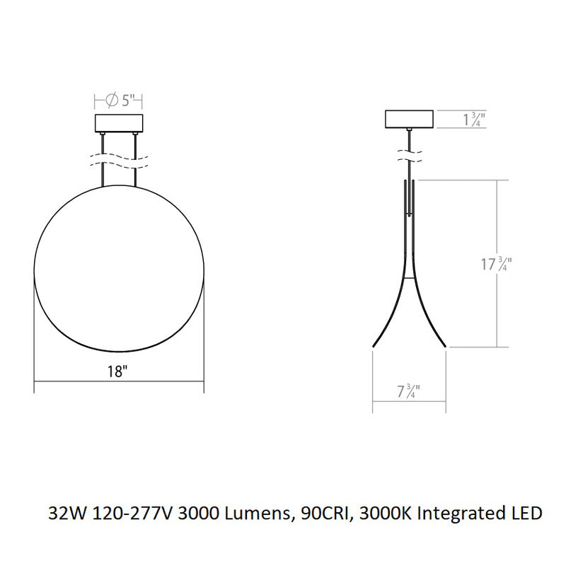 Malibu Discs LED Pendant Light