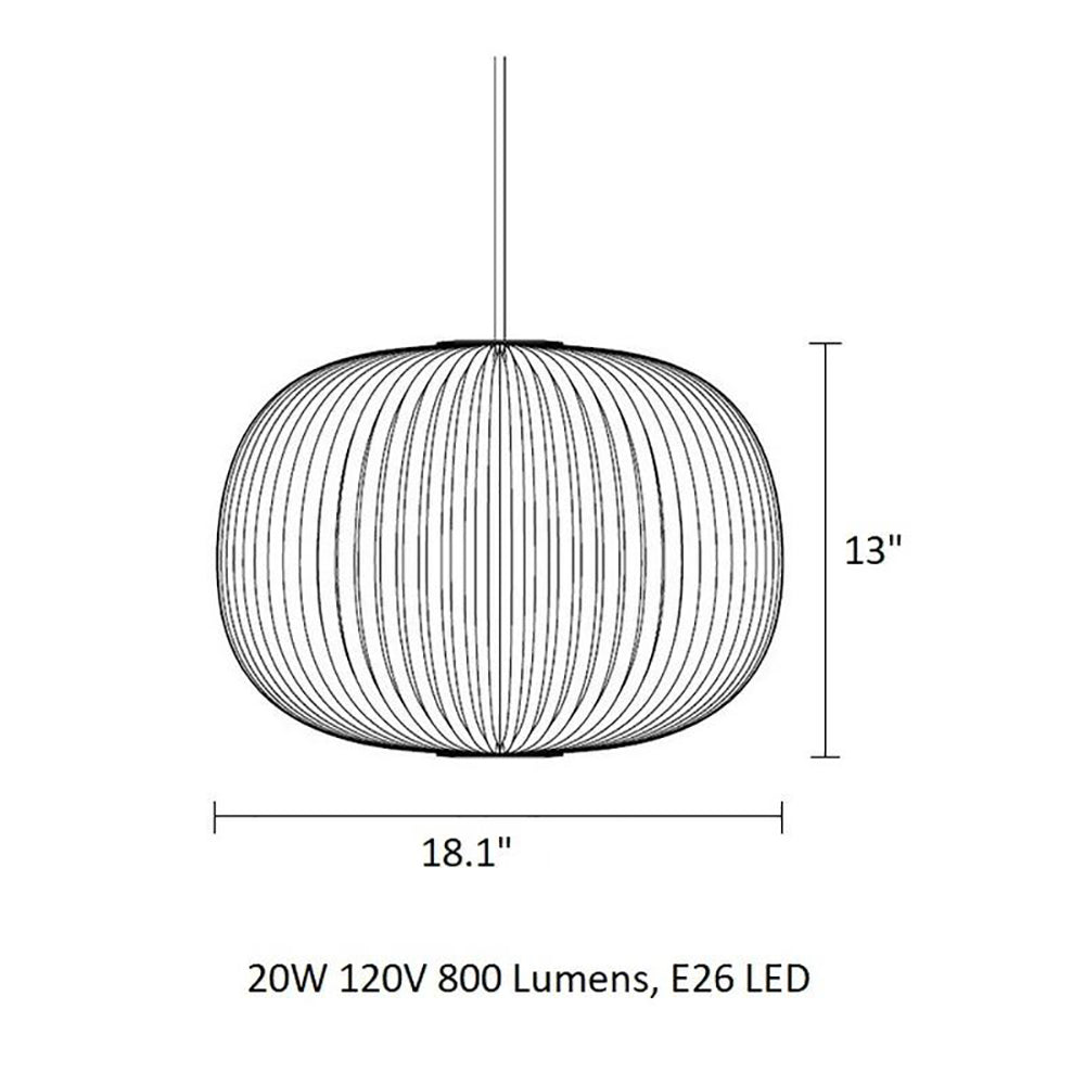 Lamella 1 Pendant Light