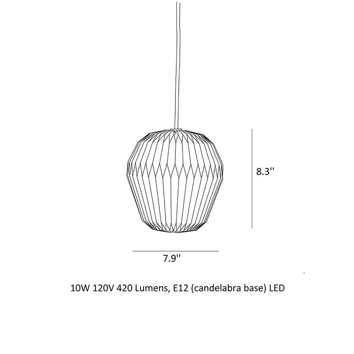 The Bouquet Pendant Light