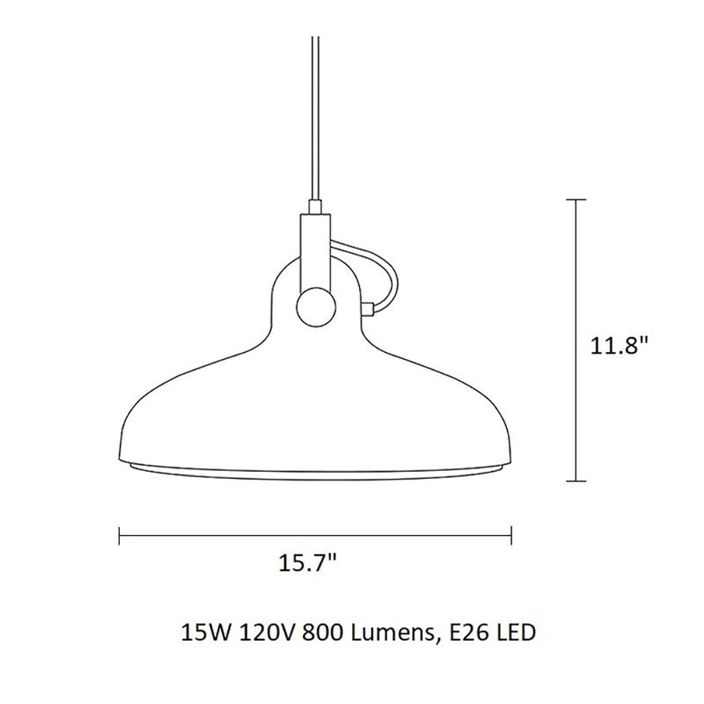 Carronade Large Pendant Light