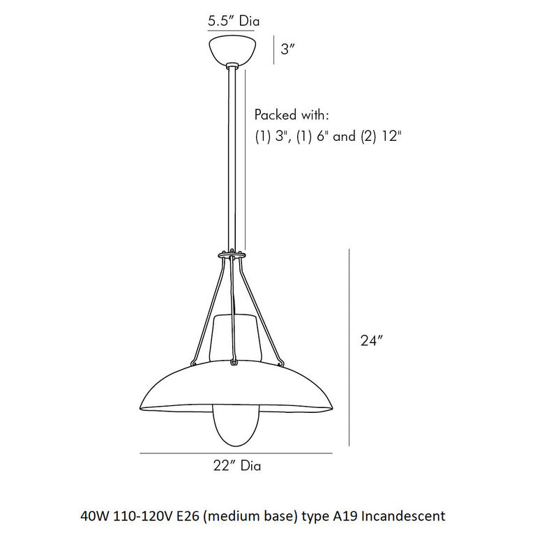 Dawn Pendant Light