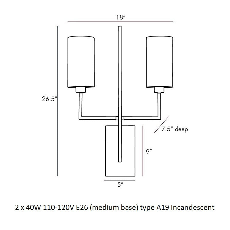 Blade Wall Sconce