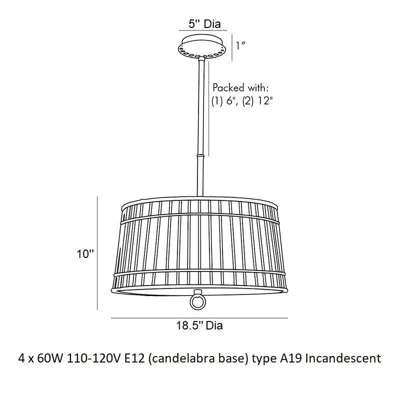 Sea Island Pendant Light