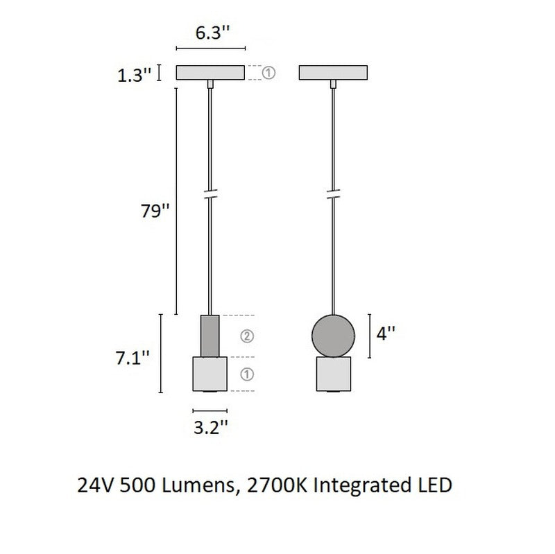 Calee V1 Pendant Light