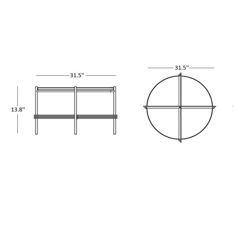 TS Round Coffee Table