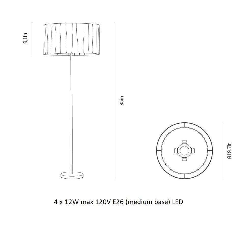 Curvas Floor Lamp