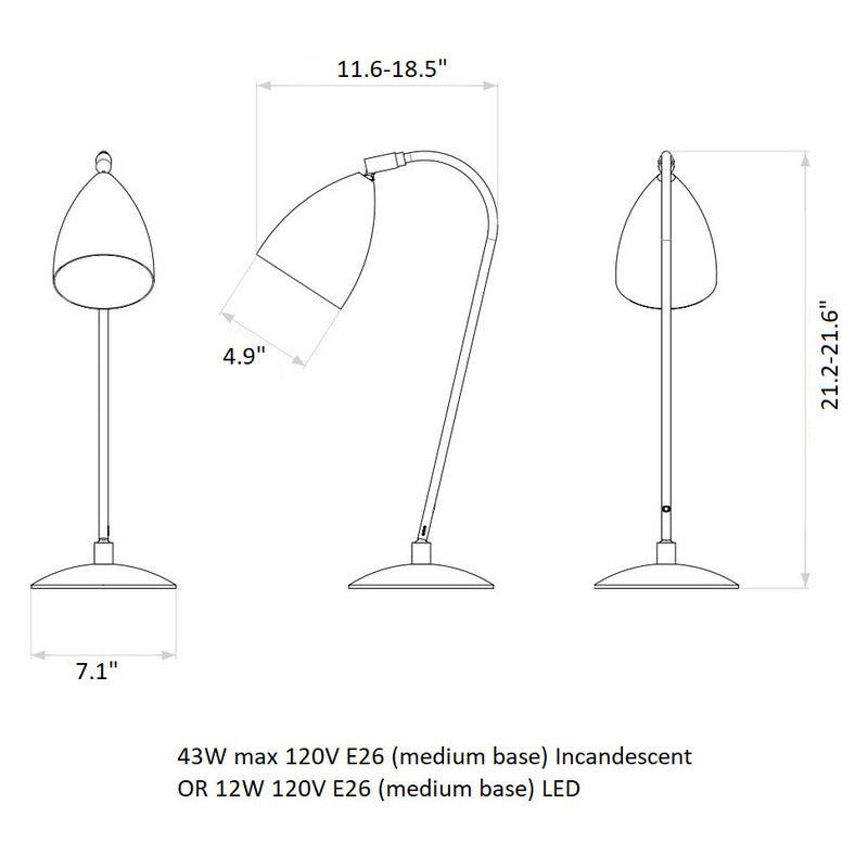 Joel Grande Table Lamp