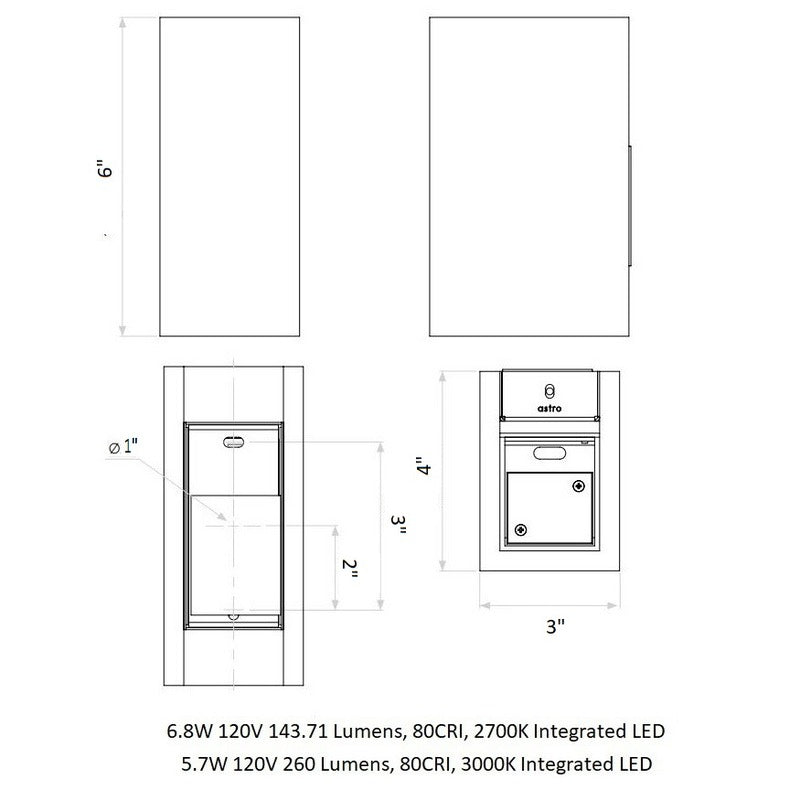 Parma LED Wall Sconce