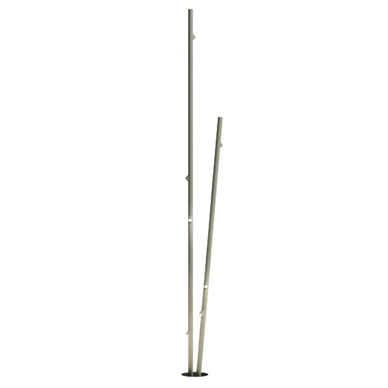 Bamboo Outdoor Floor Lamp