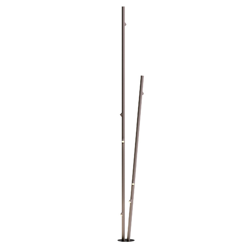 Bamboo Outdoor Floor Lamp