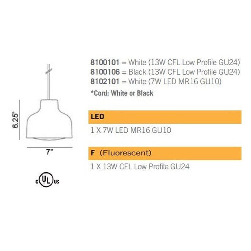 Lens Pendant Light