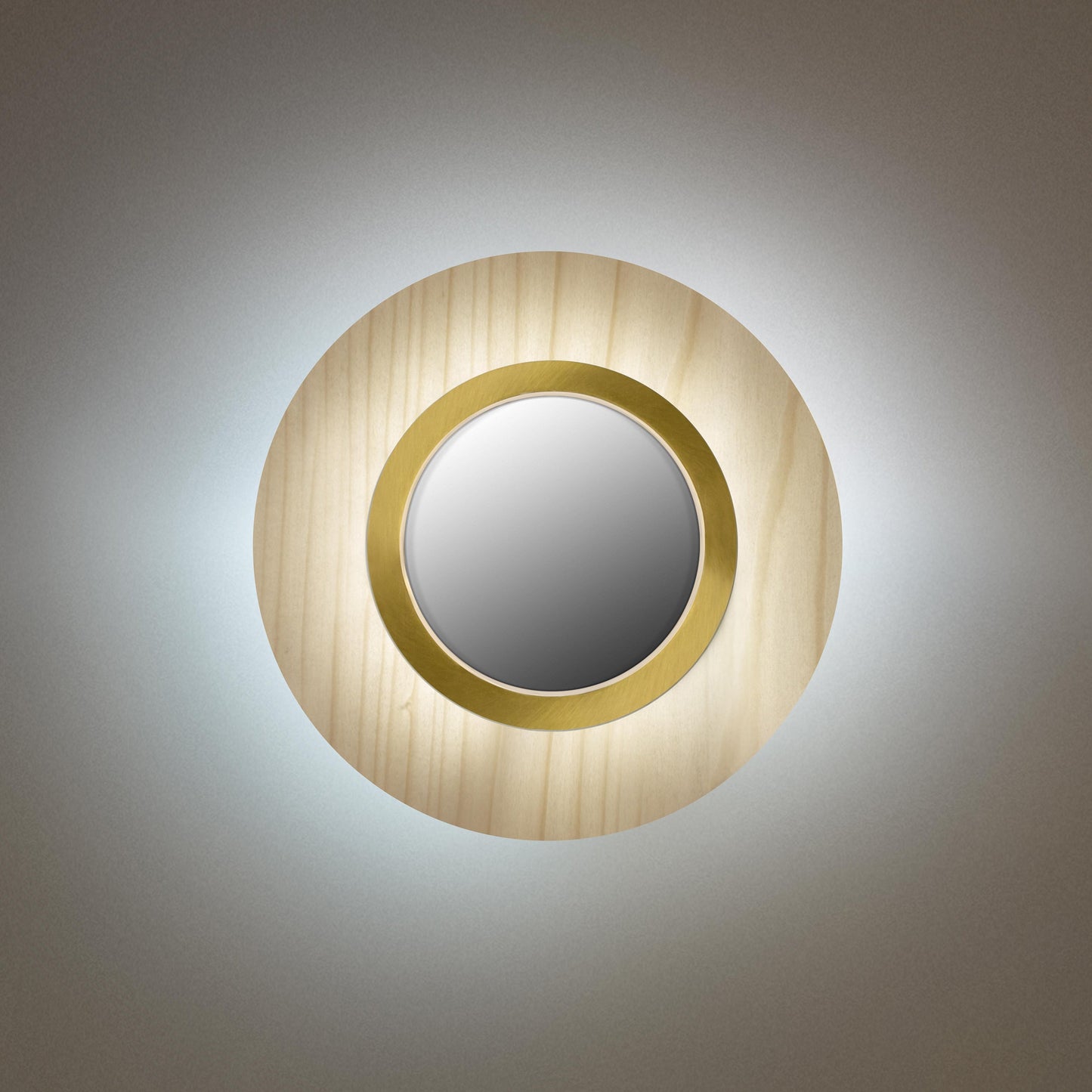 Lens Circular LED Wall Sconce