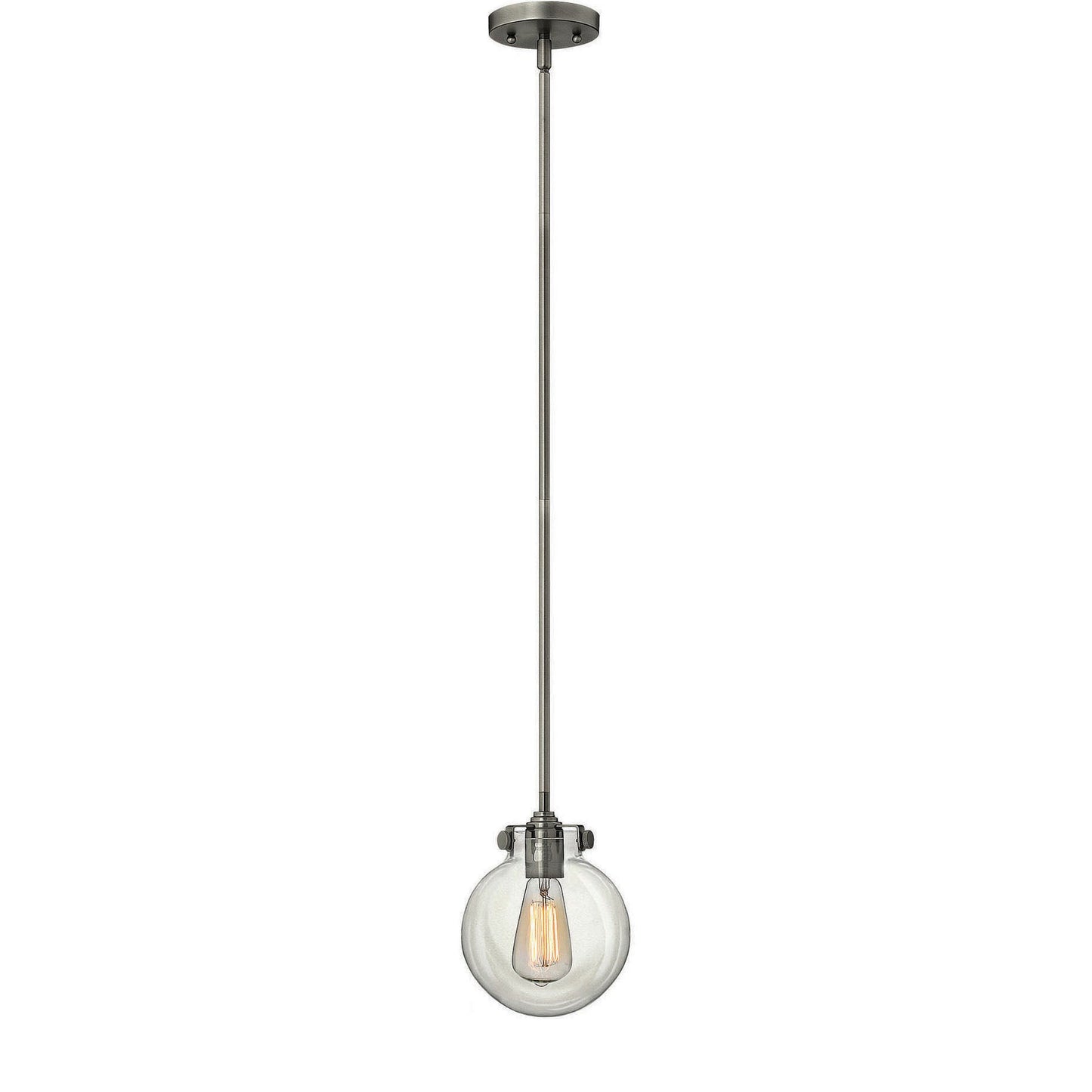 Congress Mini Pendant Light - Clear Glass