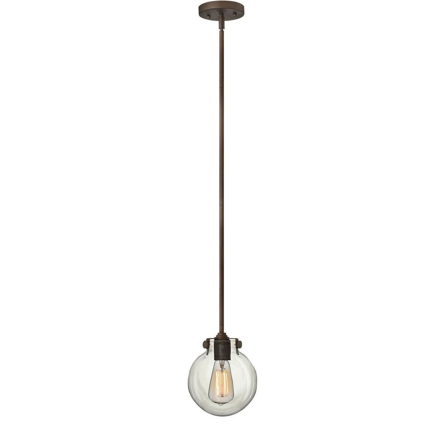 Congress Mini Pendant Light - Clear Glass