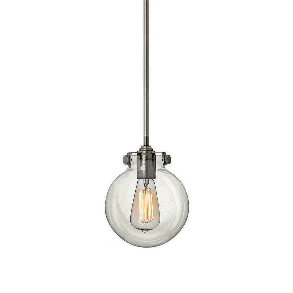 Congress Mini Pendant Light - Clear Glass