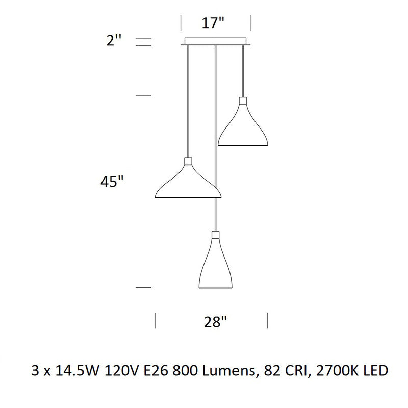 Swell Chandelier