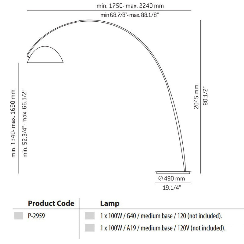 Pluma Floor Lamp