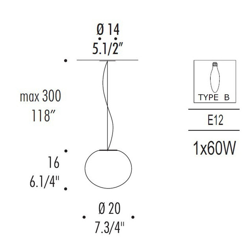 Sphera S Pendant Light