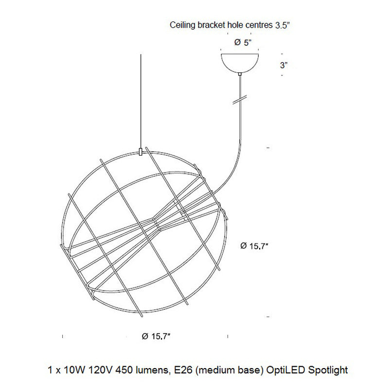 Latitude Pendant Light