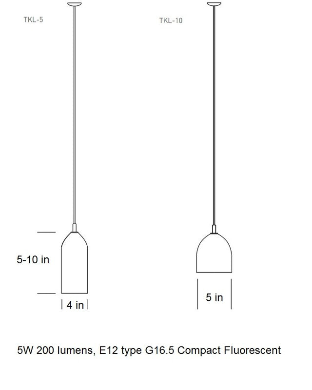 Combination Tank Light with Ceiling Canopy