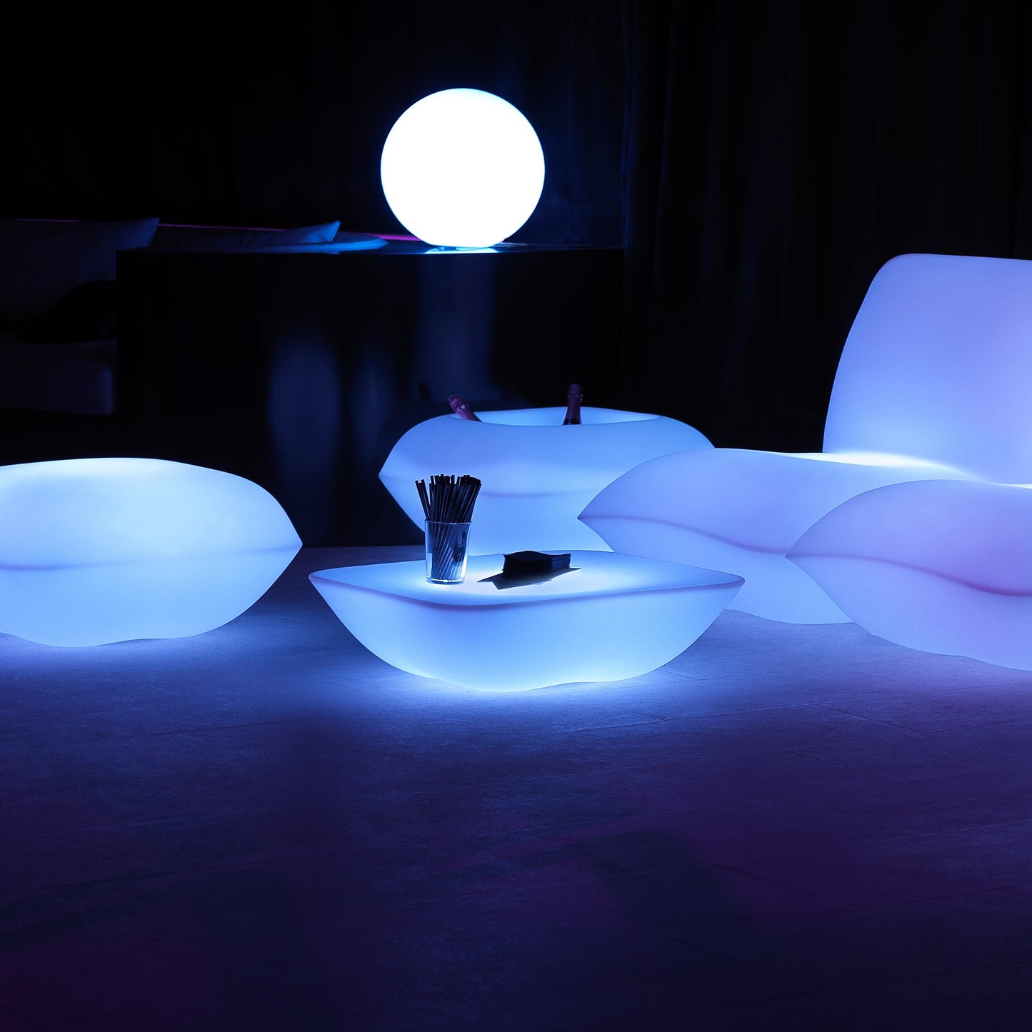 Pillow Illuminated Coffee Table