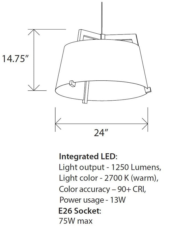 Ignis Small Pendant Light