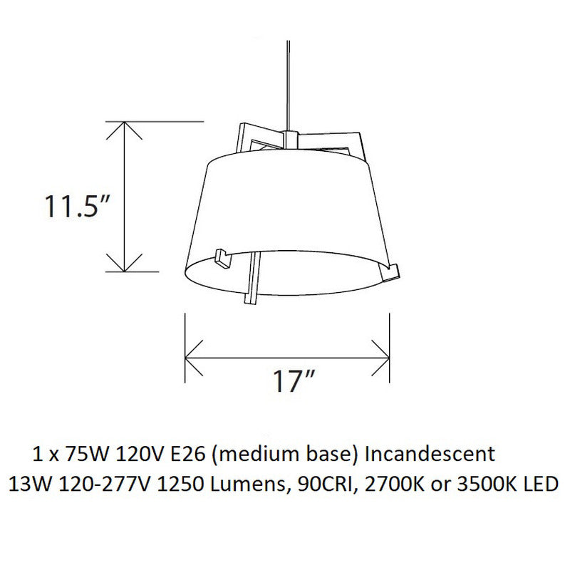 Ignis Small Pendant Light