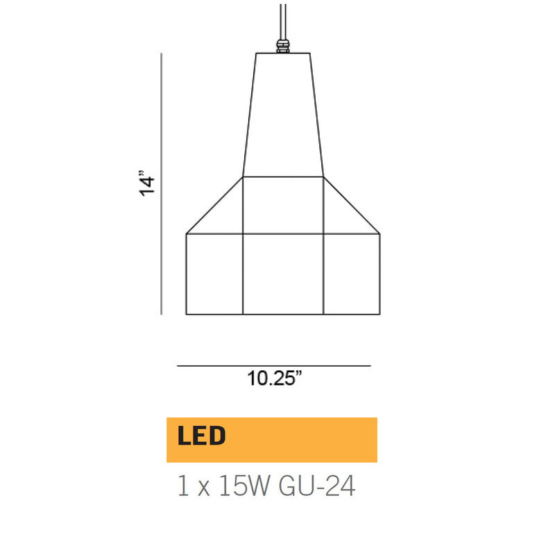 Settenani Brontolo Pendant Light