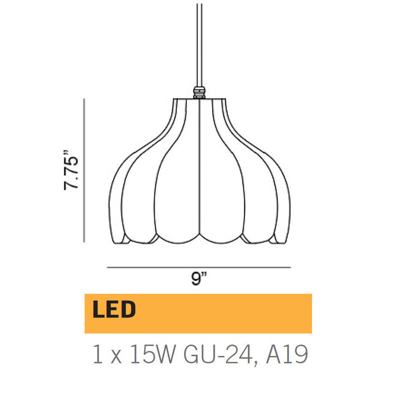 Settenani Pisolo Pendant Light