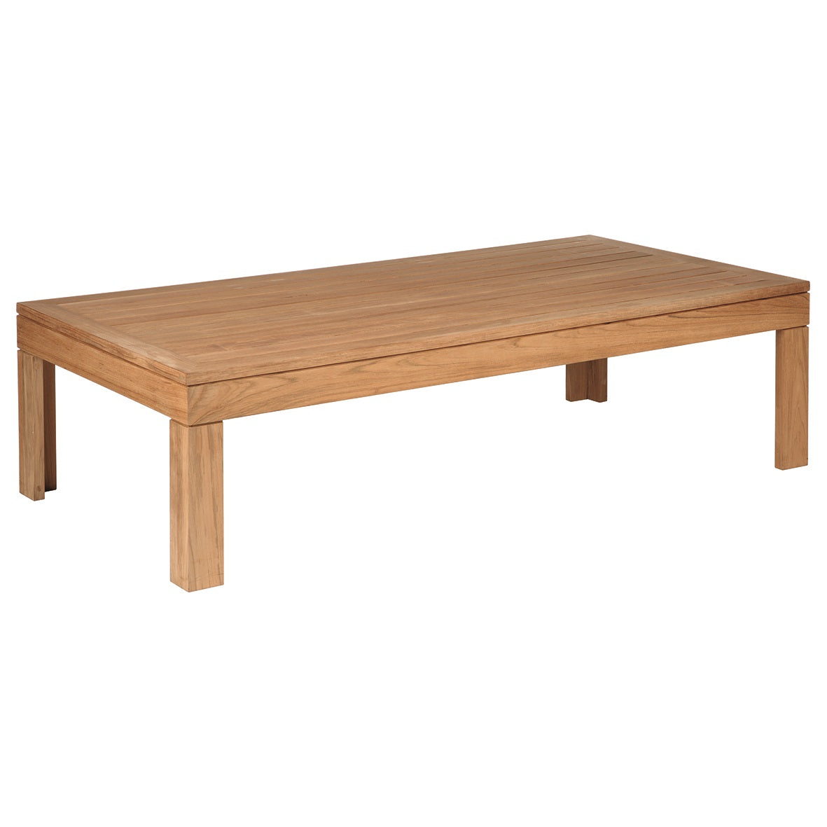 Linear Rectangular Coffee Table