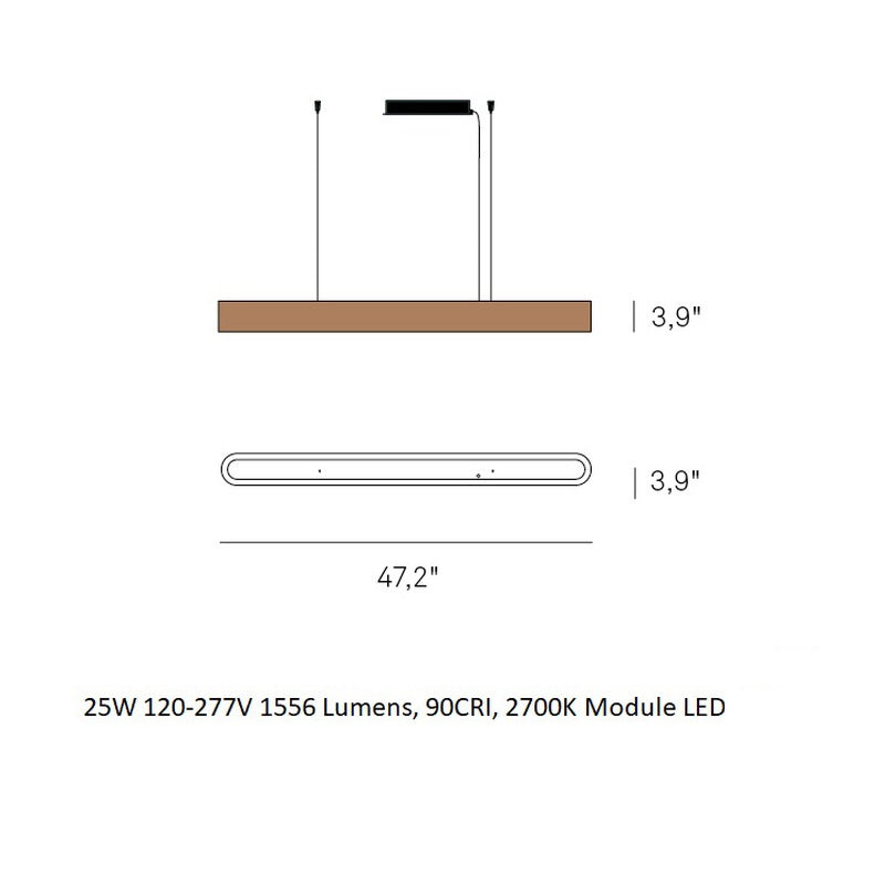 I-Club Slim Suspension Light