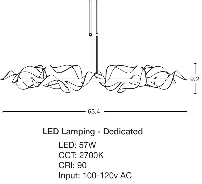 Folio Large LED Pendant Light