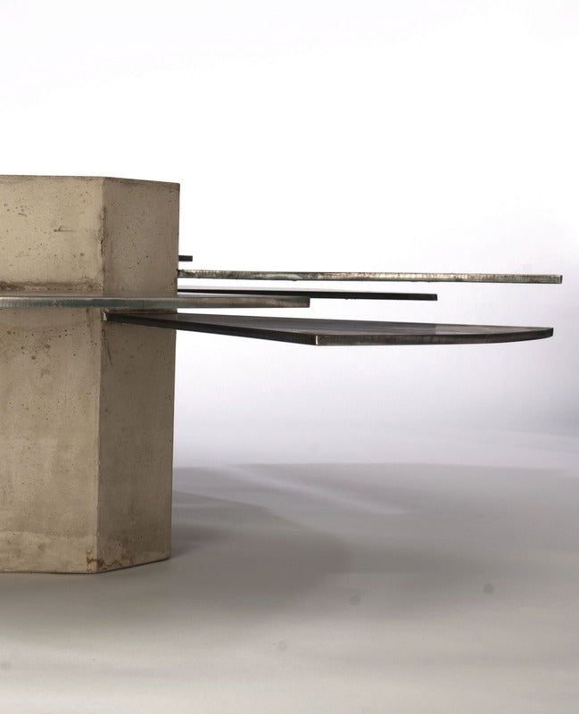 Steel Fan Coffee Table