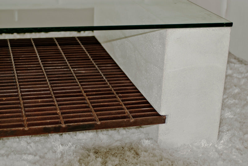 Steel Grating Coffee Table