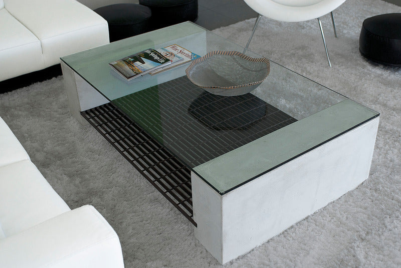 Steel Grating Coffee Table