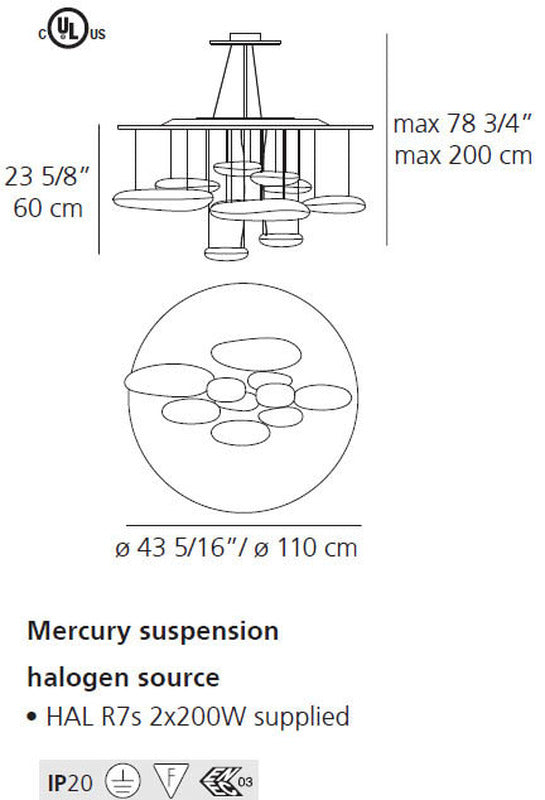 Mercury Suspension Light