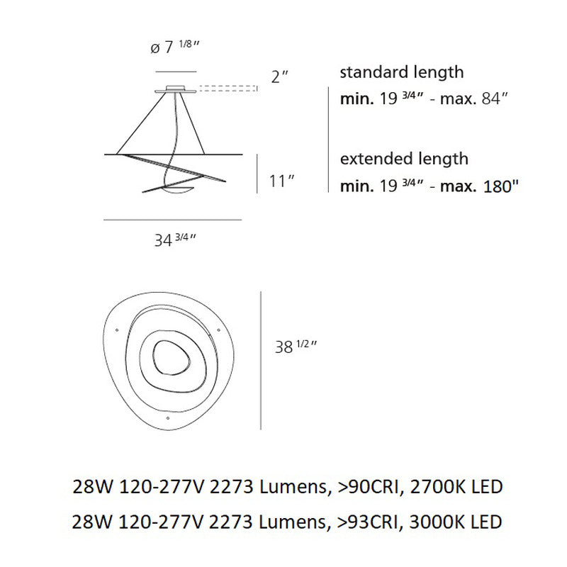 Pirce Suspension Light