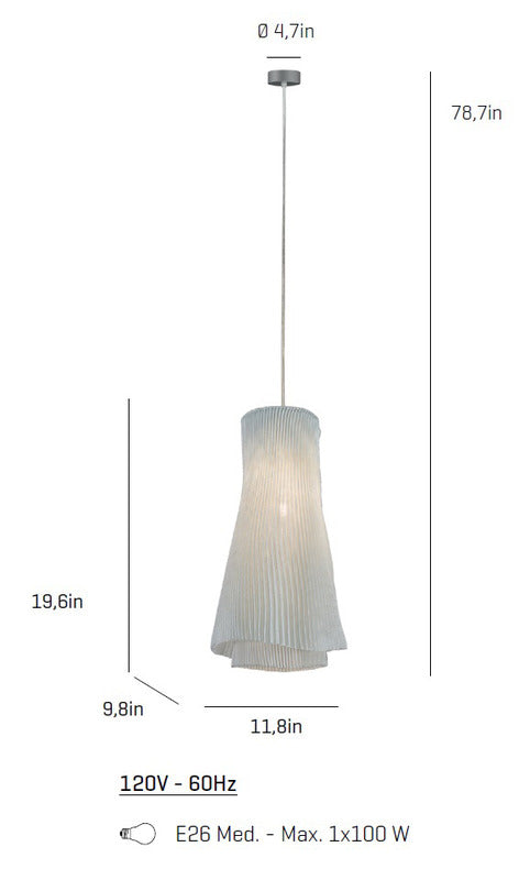 Tempo Andante Pendant Light