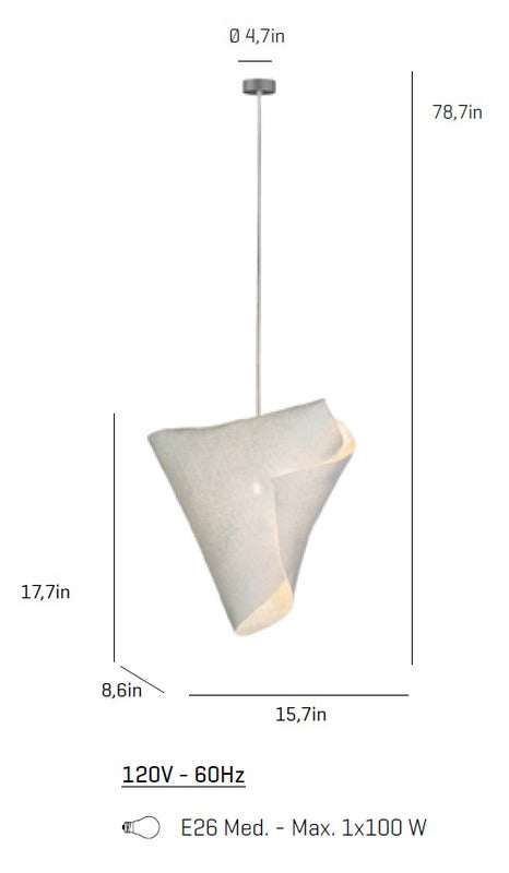 Ballet Releve Pendant Light