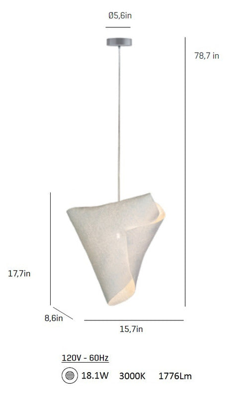 Ballet Releve Pendant Light