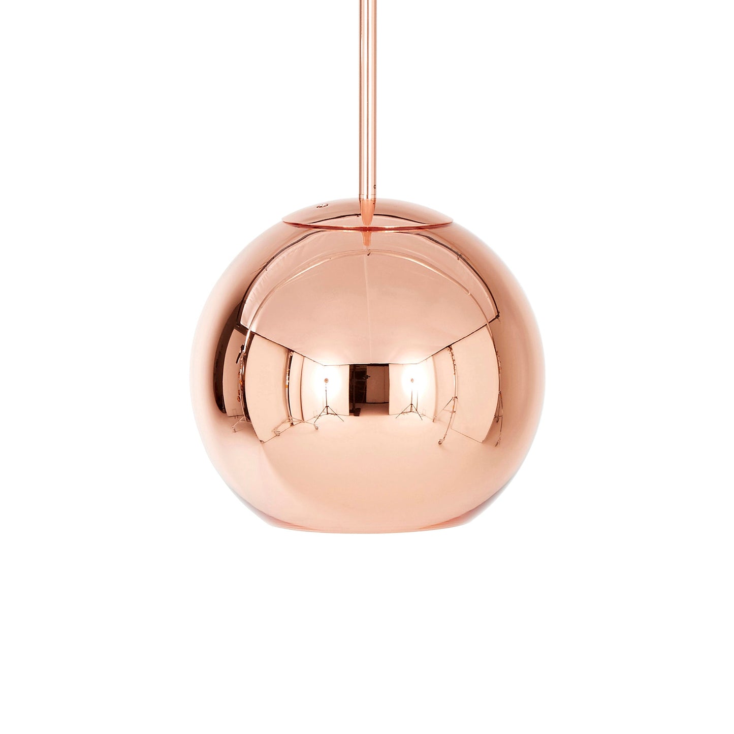 Copper Round Pendant Light