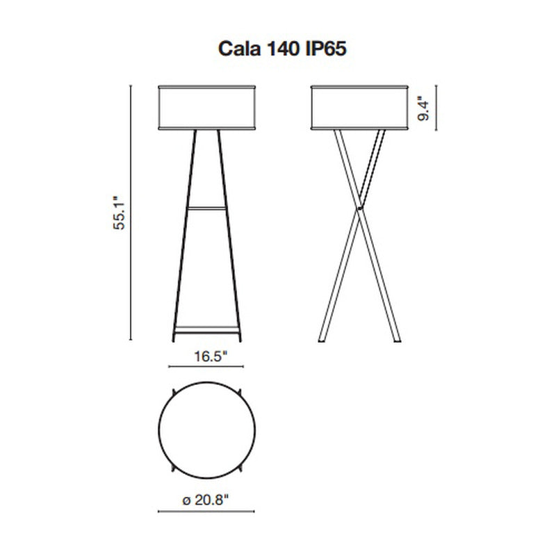 Cala Outdoor Floor Lamp