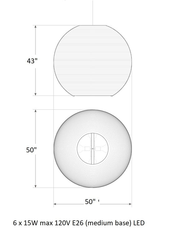 Sun Scraplight Pendant Light