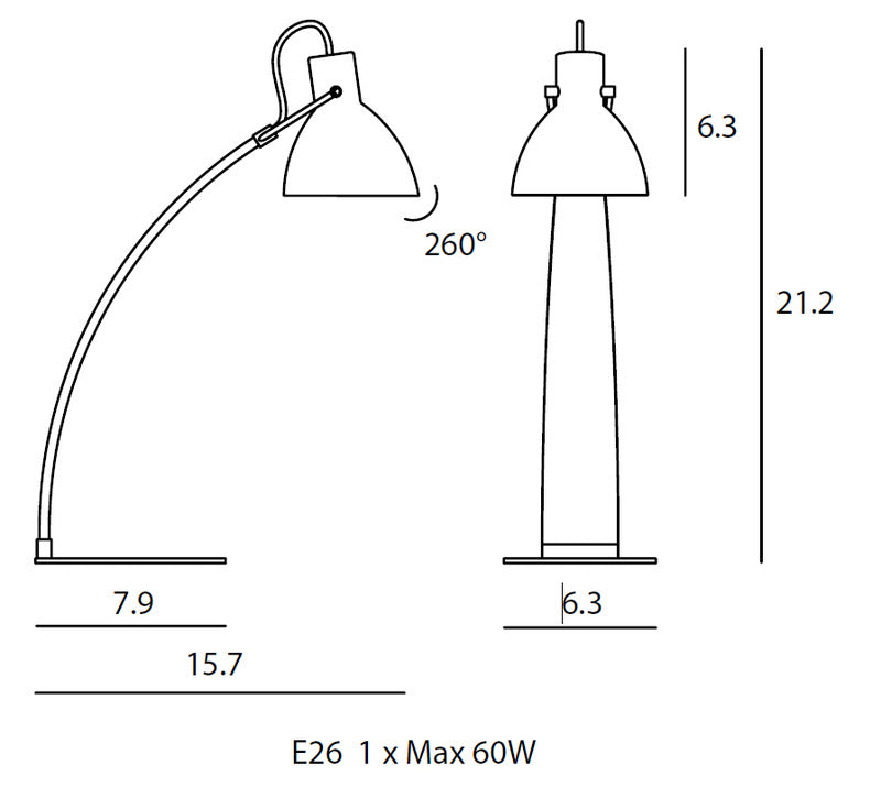 Laito Wood Table Lamp