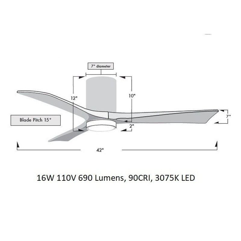 Irene 3HLK Small Ceiling Fan