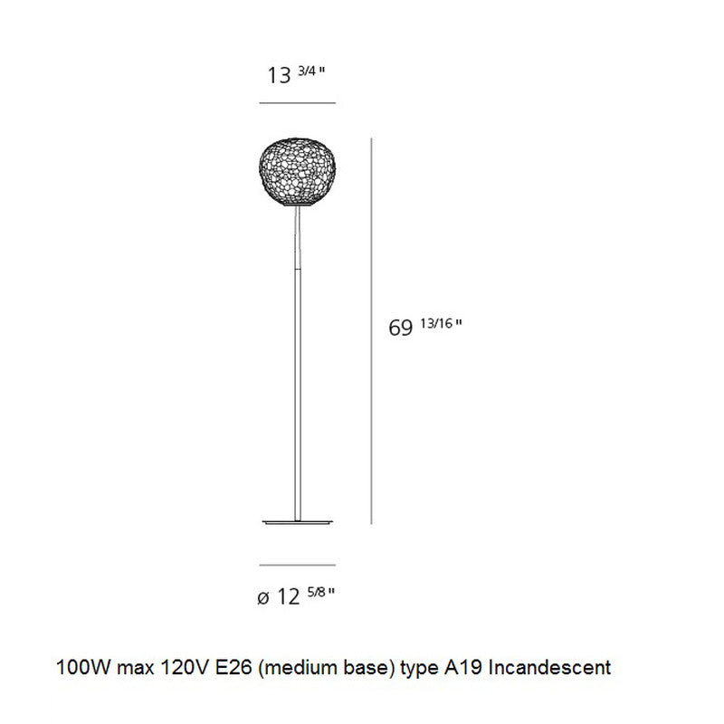 Meteorite Floor Lamp