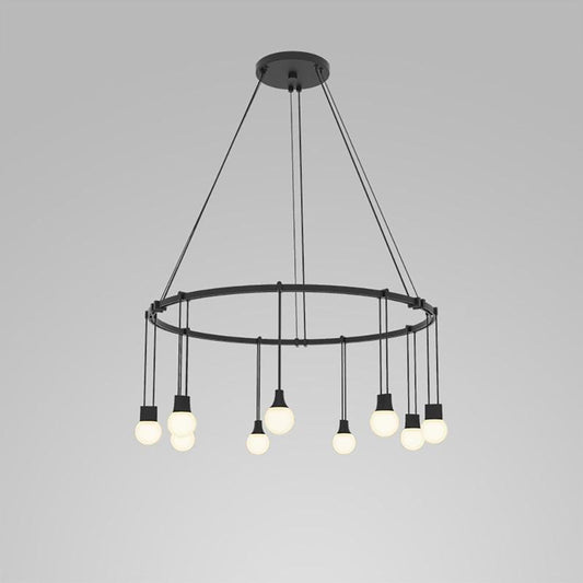 Suspenders Ring Multi Light Pendant Light