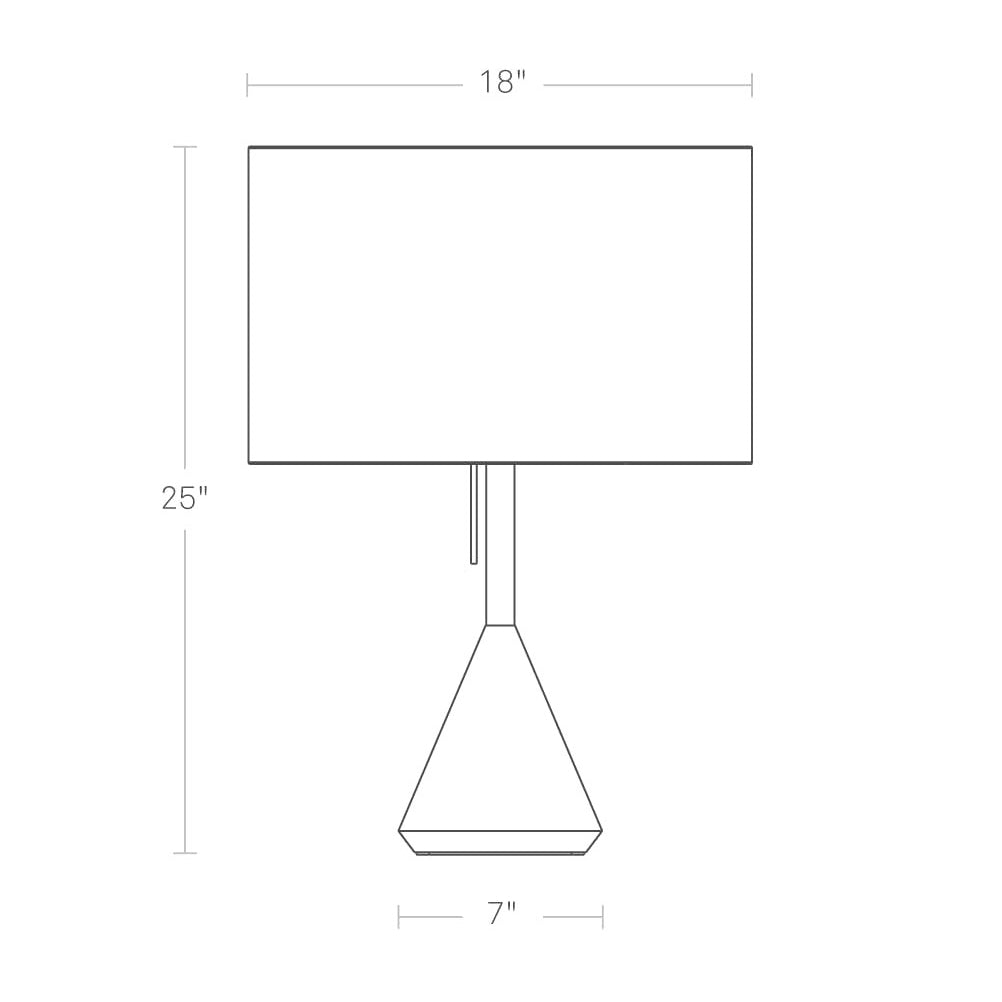 Flask Table Lamp