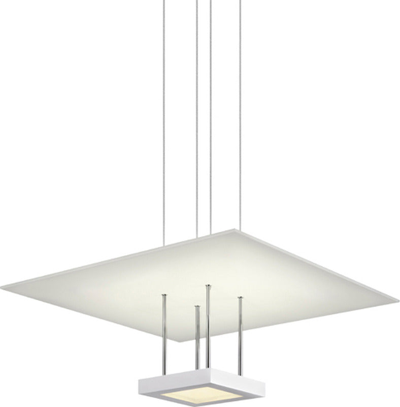 Chromaglo Square Reflector Pendant Light