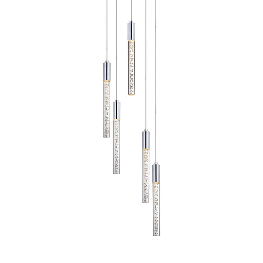 Wands Five Light Multi Pendant Light